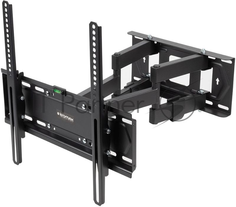 Кронштейн для телевизора Kromax PIXIS-L-2 черный 26"-55" макс.50кг настенный поворот и наклон