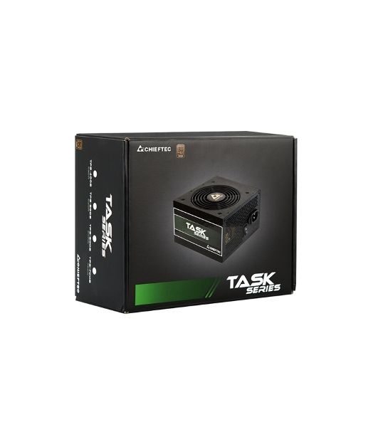 Блок питания Chieftec Task TPS-600S, 600Вт, 80 PLUS Bronze, 120мм, черный