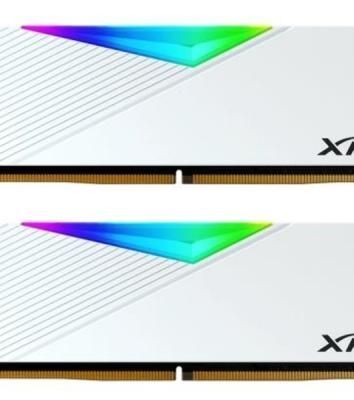 Оперативная память XPG Lancer, DDR5, 64GB (2x32GB), 6000MHz, CL30, DIMM, с радиаторами, RGB, белый