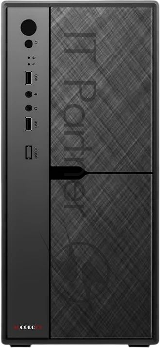 Корпус ACCORD ACC-1603, Mini-Tower, чёрный