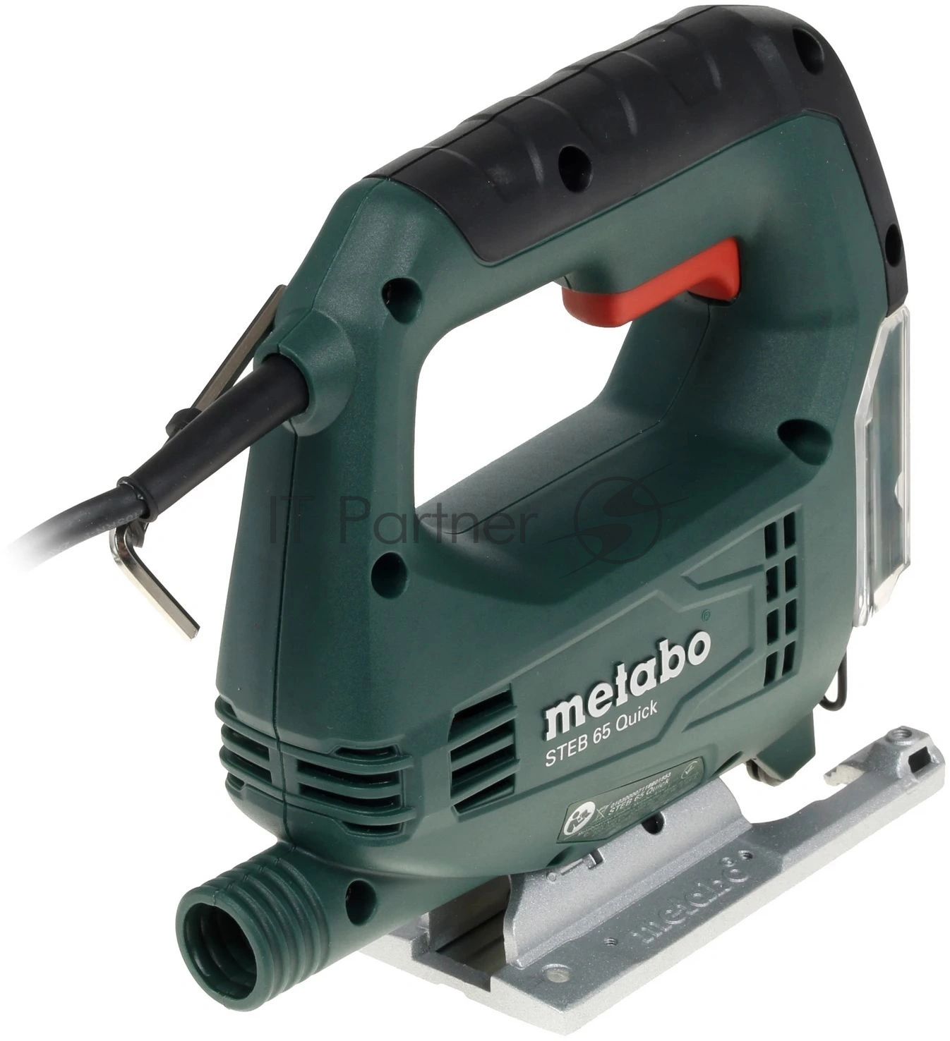 Лобзик электрический Metabo STEB 65 Quick 601030500 Лобзик 450вт,600-3100/м,мтн,кейс, вес 1.9кг