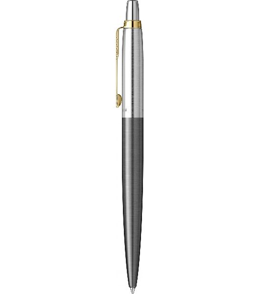Ручка шариковая Parker Jotter Grey Core GT (2213723) M, синие чернила, подарочная коробка