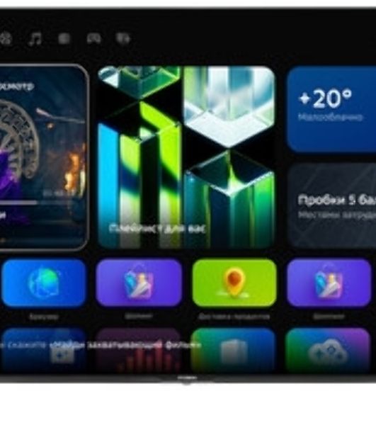 Телевизор Hyundai 55" H-LED55OBU7700 черный OLED UHD 120Hz Smart TV