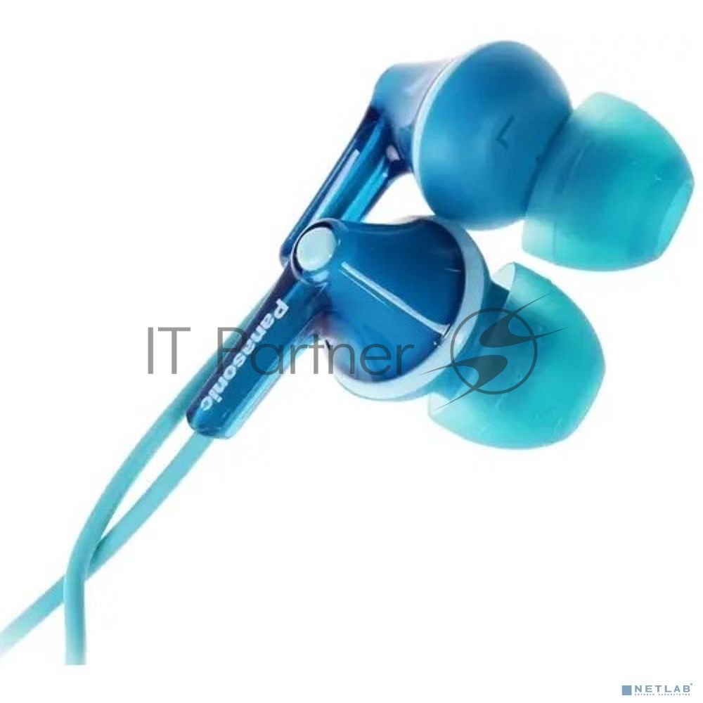 Наушники Panasonic RP-HJE125E-Z бирюза 1.1м
