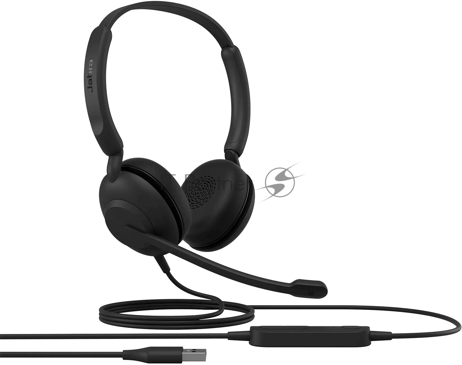 Гарнитура Jabra Evolve 10 Stereo чёрный, проводная