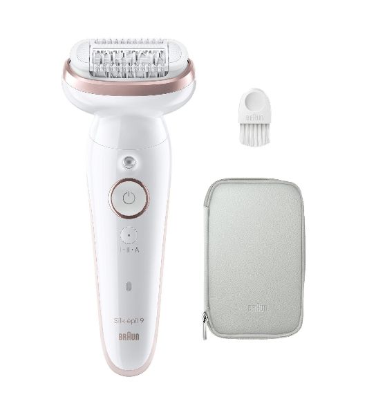 Электрический эпилятор BRAUN SES9-000 розовое золото/белый