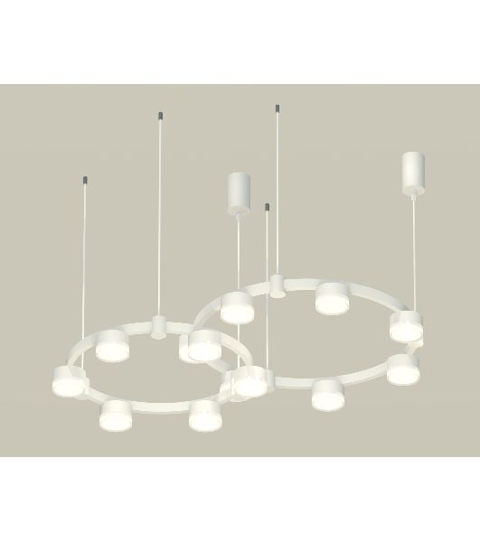 Светильник Ambrella light XR92081006/13 SWH/FR/CL белый песок/белый матовый/прозрачный GX53 (A9208, C9236, C9231, N8399)