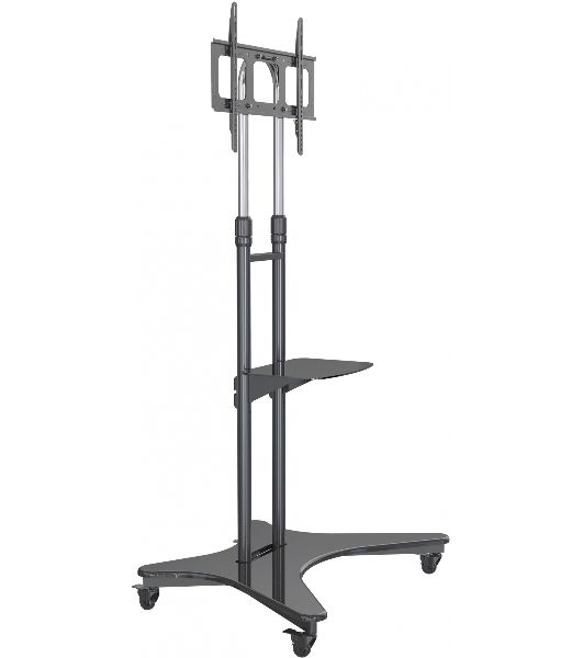 Стойка для телевизора Cactus CS-ST31 черный 37"-75" макс.81.6кг напольный мобильный