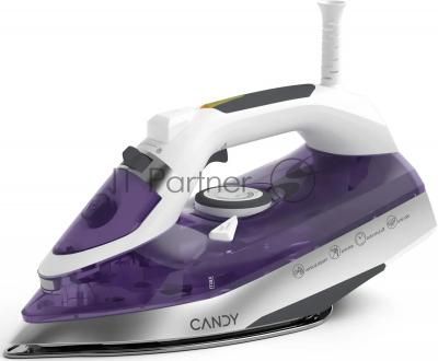 Утюг Candy CI-105 белый/фиолетовый, 2700 Вт, 55 г/мин, 240 г/мин Утюг Candy CI-105 белый/фиолетовый, 2700 Вт, 55 г/мин, 240 г/мин