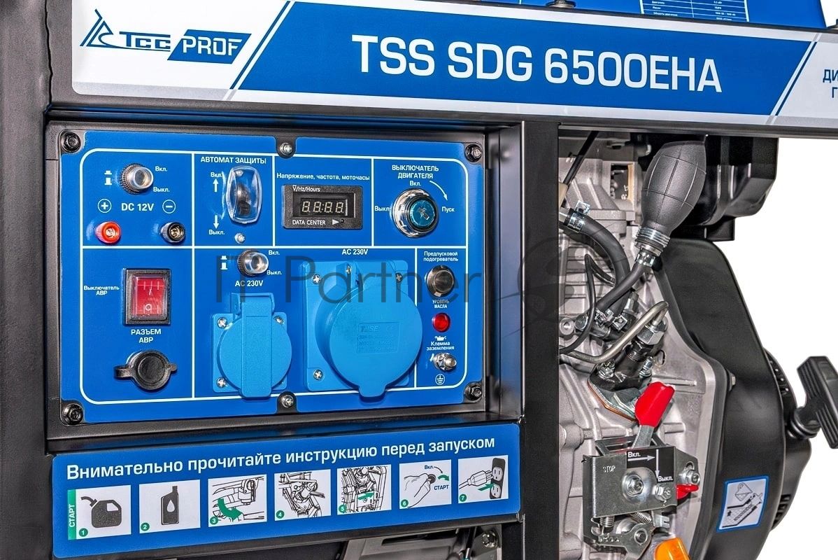 Генератор ТСС SDG 6500EHA 6.5кВт