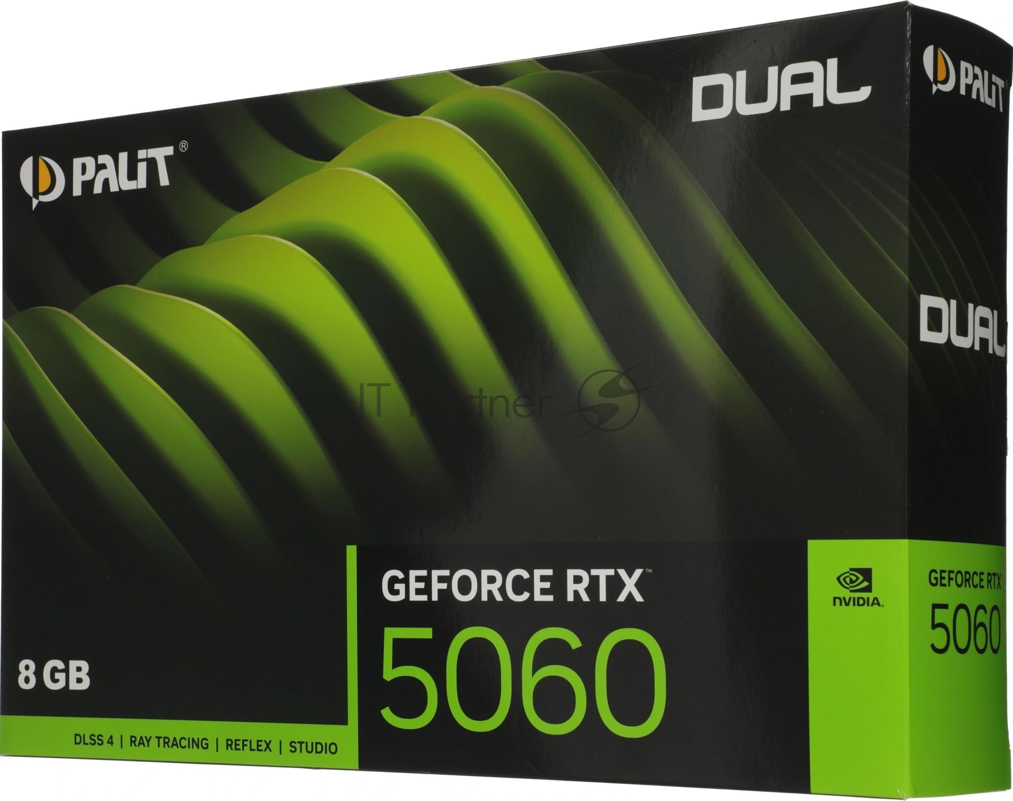 Видеокарта Palit RTX 5060 DUAL RTX 5060 8Gb PCI-E 5.0 128bit GDDR7 2280/28000/HDMIx1/DPx3/HDCP Ret