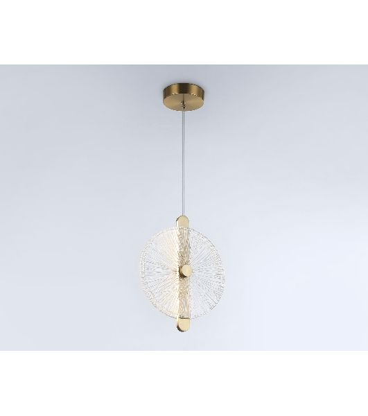 Светильник Ambrella light LH31147 BS/CL латунь/прозрачный 13W 3000K 280*60*350