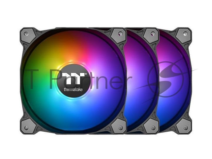 Вентилятор комплект Thermaltake Fan Premium 14 ARGB Sync (3 Pack) [CL-F080-PL14SW-A] / Addressable / MB SYNC / PWM