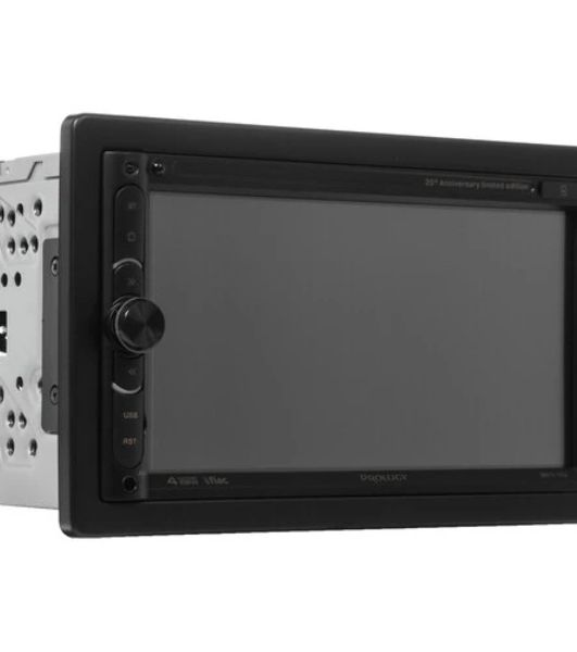 Автомагнитола Prology MPV-320, 2 DIN, 6.9", Bluetooth, USB Type-A, AUX, пульт ДУ