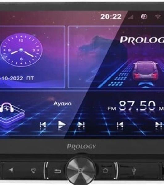 Автомагнитола Prology MPA-300 DSP, 2 DIN, 10.1", Android 10, Bluetooth, USB Type-A, AUX, GPS, 4G, пульт ДУ