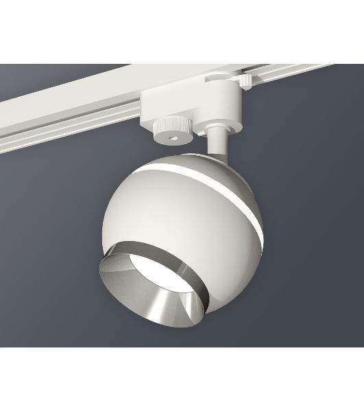 Светильник Ambrella light XT1101021 SWH/PSL белый песок/серебро полированное MR16 GU5.3 LED 3W 4200K (A2520, C1101, N7032)