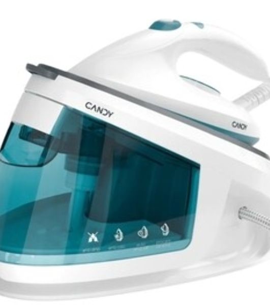 Парогенератор Candy CI-200 белый/голубой, 2400 Вт, 65 г/мин, 180 г/мин, 1400 мл