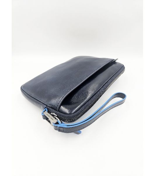Клатч Piquadro Blue Square AC5946B2R/BLU2 синий натур.кожа