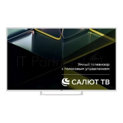 Телевизор LEFF 55" 55U691T белый DLED 4K UHD 60Hz Smart Салют ТВ