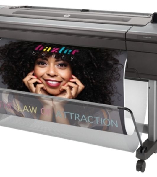 Плоттер HP DesignJet Z9+ PS Printer (44",9 colors, pigment ink, 2400x1200dpi,128 Gb(virtual),500 Gb HDD, GigEth/host USB type-A,stand,single sheet and roll feed,autocutter, PS, 1y warr)