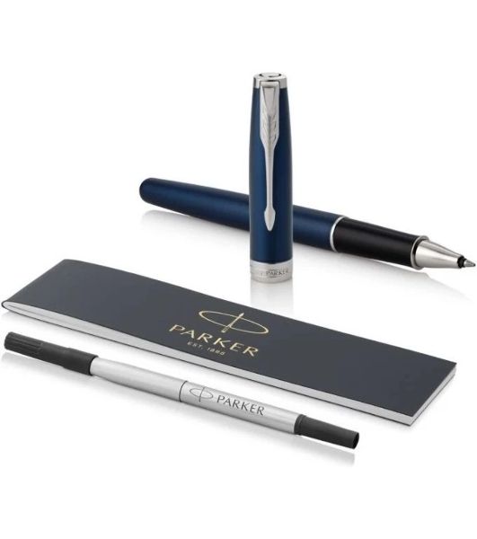 Ручка роллер Parker Sonnet Core T539 (CW1931535) LaqBlue CT F черн. черн. подар.кор.
