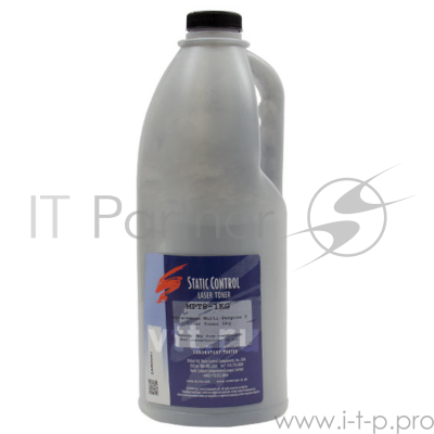 Тонер Static Control для HP LJ PM401/P2055/P3005/P3015, Bk, 1 кг, флакон