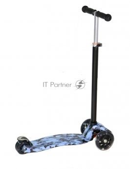 Самокат TORRENT Trio детский, синий