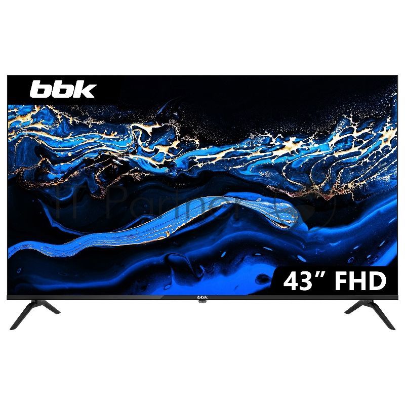 Телевизор BBK 43" 43LEM-1036/FTS2C черный LED FHD 60Hz