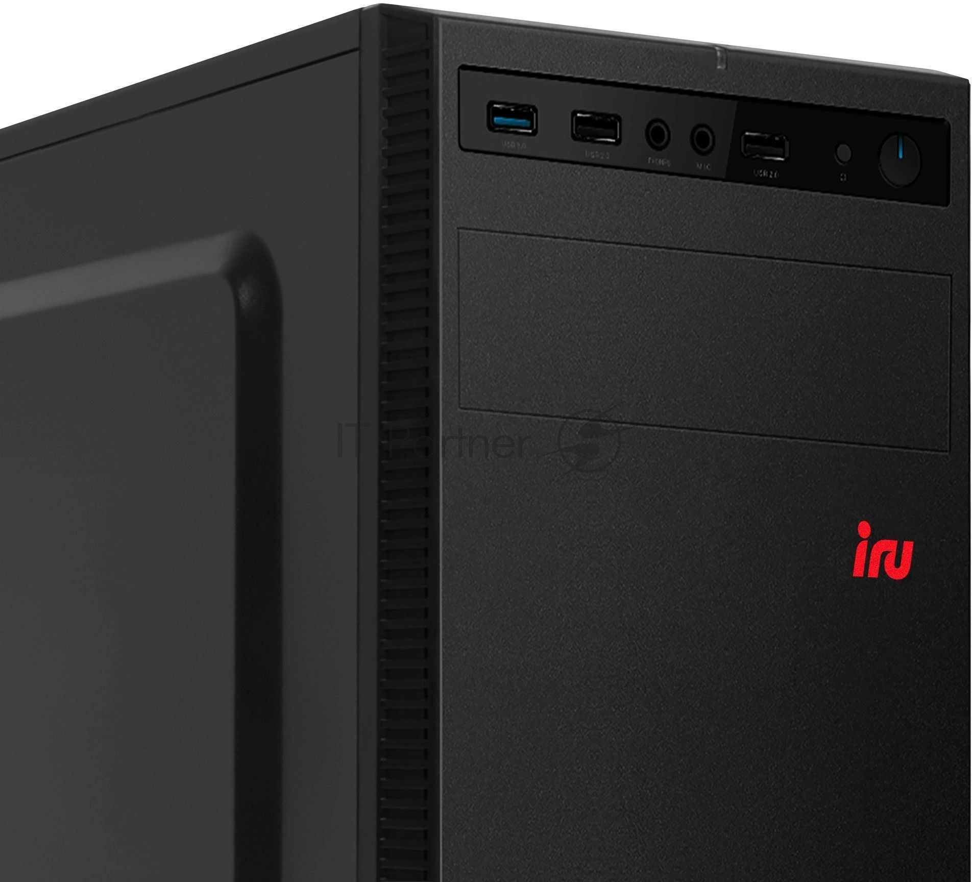 Компьютер IRU Planio 310H6SOP MT i5 14400 (2.5) 16Gb SSD512Gb UHDG 730 без ОС GbitEth 400W черный (RUS) (2197852)