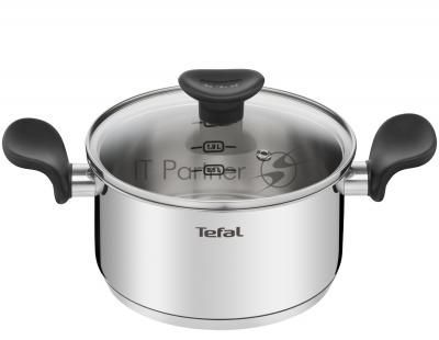 Кастрюля Tefal Primary E3084374 2.1л. d=18см (с крышкой) стальной (2100120956)