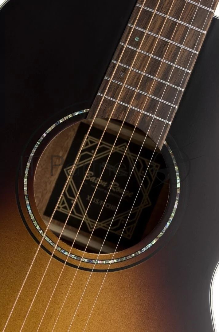 Акустическая гитара BATON ROUGE X11S/P-CHB 6 струн, корпус парлор, цвет Chocolate Burst