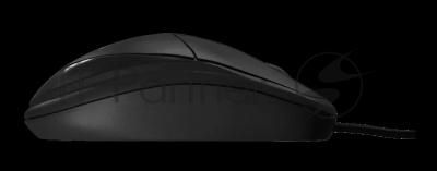 Мышь проводная БЕШТАУ М100РУ черный, 1200 dpi, USB, кнопки - 3