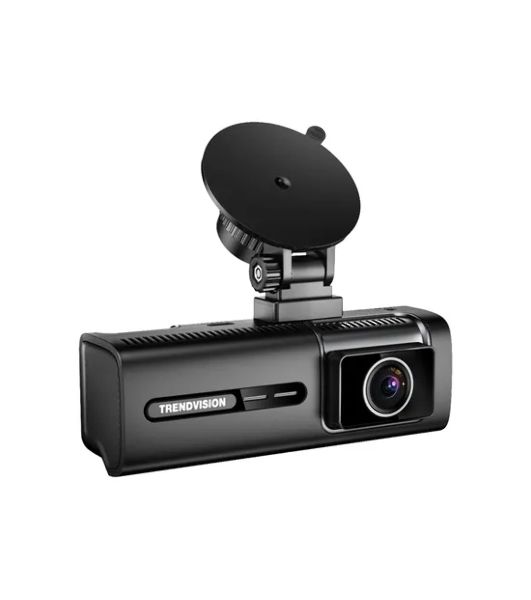 Видеорегистратор TrendVision Phantom 3CH GPS, 3840x2160, 2", с камерой заднего вида, GPS/ГЛОНАСС, Wi-Fi, G-сенсор, датчик движения