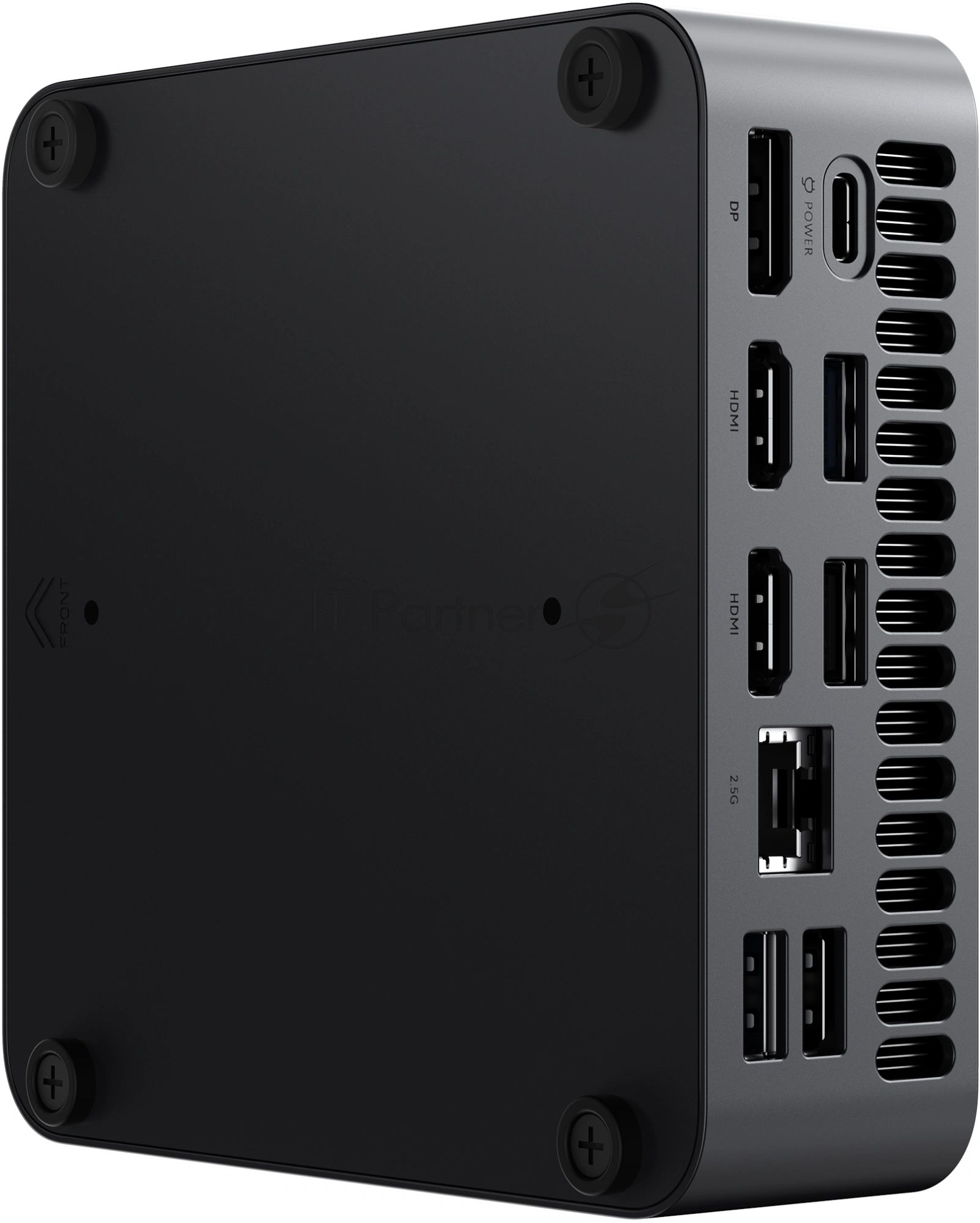 ПК Мини Chuwi AuBox X Core Ultra 7 256V (2.2) 16Gb SSD1Tb ARC 140V Windows 11 Pro 2.5xGbitEth WiFi BT 100W серый