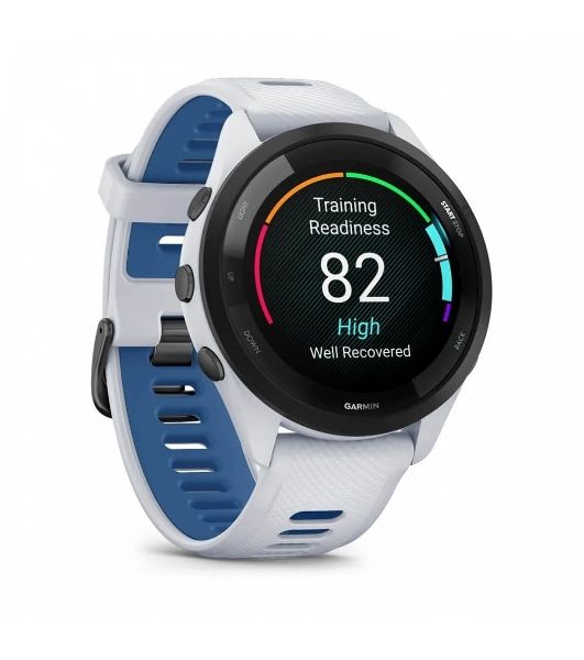 Умные часы Garmin Forerunner 265, 1.3" AMOLED, 5G, Wi-Fi, Bluetooth, NFC, IPX7, белый