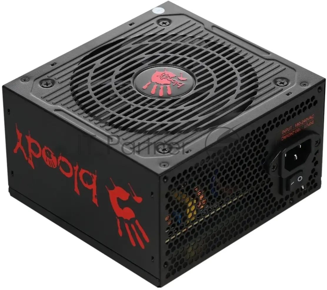 Блок питания Bloody BD-PS650B, 650Вт, 80 PLUS Bronze, 120мм, черный