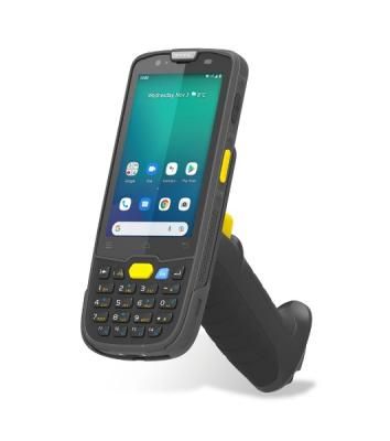 Терминал сбора данных Newland Mobile Computer with 4" touchscreen, 2D CMOS imager with Laser Aimer (CM6x), 4Gb/64Gb, BT, WiFi, 4G, GPS, NFC, Camera. USB cable, rubber boot, battery and multi plug adapter. OS: Android 11 GMS.
