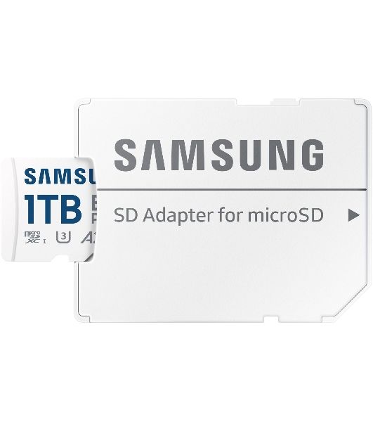 Флеш карта Samsung EVO Plus MicroSDXC MB-MC1T0SA/KR 1Tb A2 U3 V30 +SD Adapter