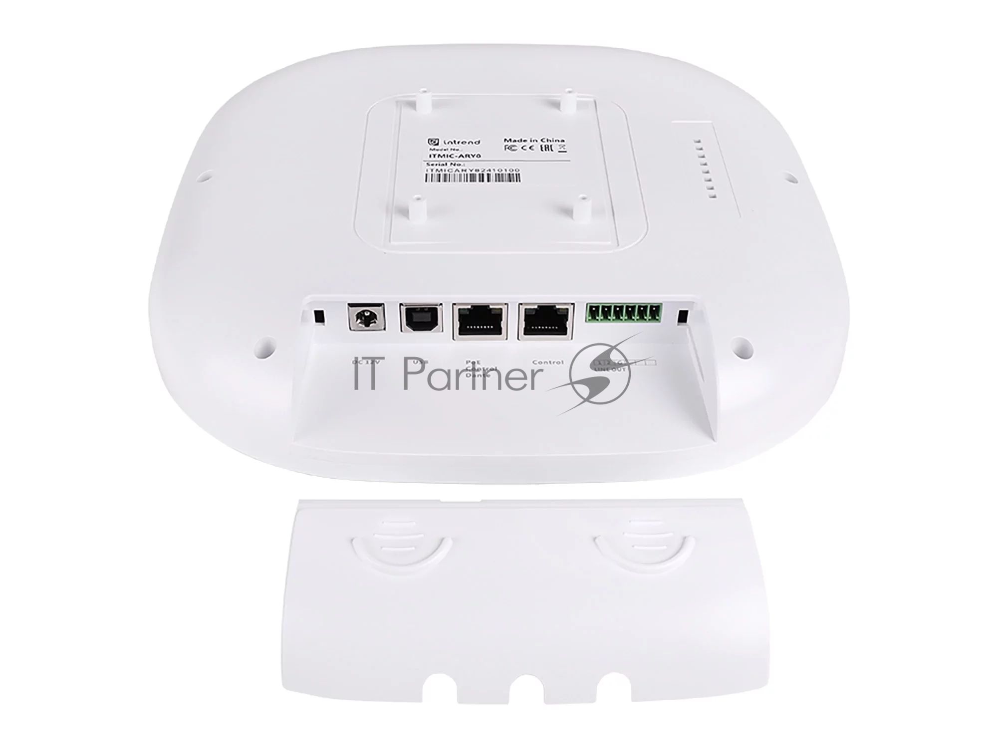Микрофонный массив Intrend ITMIC-ARY8 подключение Dante/USB, Noise reduction, Feedback suppression, AEC, WebUI, питание POE/12V