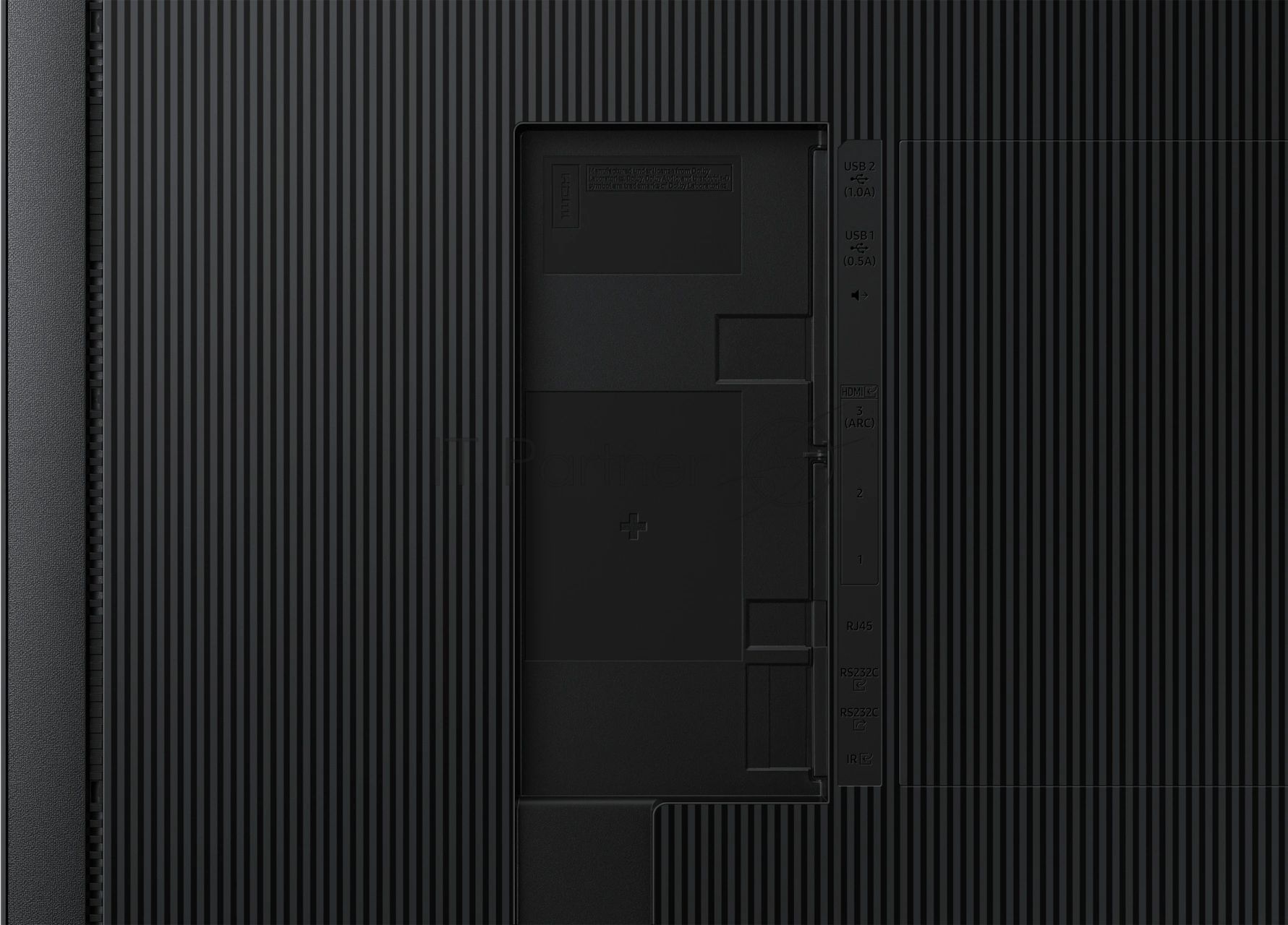 Панель Samsung QB75C черный VA, 75", 3840x2160, 350 кд/м², Tizen 7.0, 8 мс, 4000 :1, 16/7, 178/178
