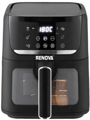 Аэрогриль Renova AF6-TB1 черный, 1500 Вт, 6 л, сенсор, 6 программ