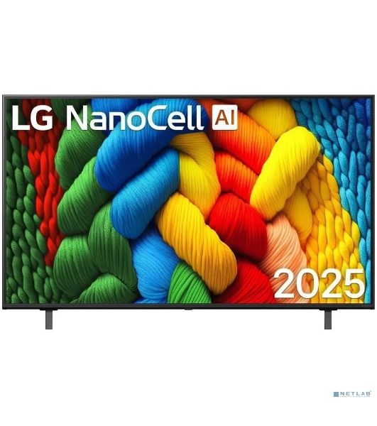 Телевизор LG 55" 55NANO81A6A черный DLED 4K UHD 60Hz Smart TV WebOS