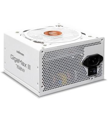 Блок питания Zalman ZM750-GV3 WH, 750W, ATX12V v3.0, Gen 5.0, APFC, 12cm Fan, 80+ Bronze, Retail