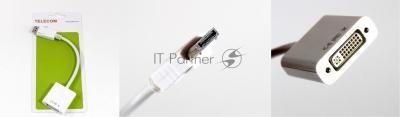 Переходник Telecom Кабель-переходник (TA557) DP --> DVI-F 0,2m 6937510859535/6926123463062