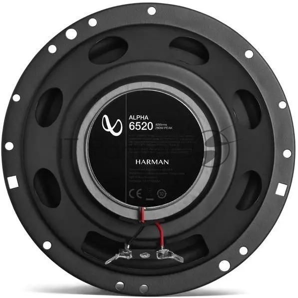 Колонки автомобильные Infinity Alpha 6520 280Вт 91дБ 4Ом 16.5 см (6 1/2дюйм) (ком.: 2 кол.) коаксиальные двухполосные