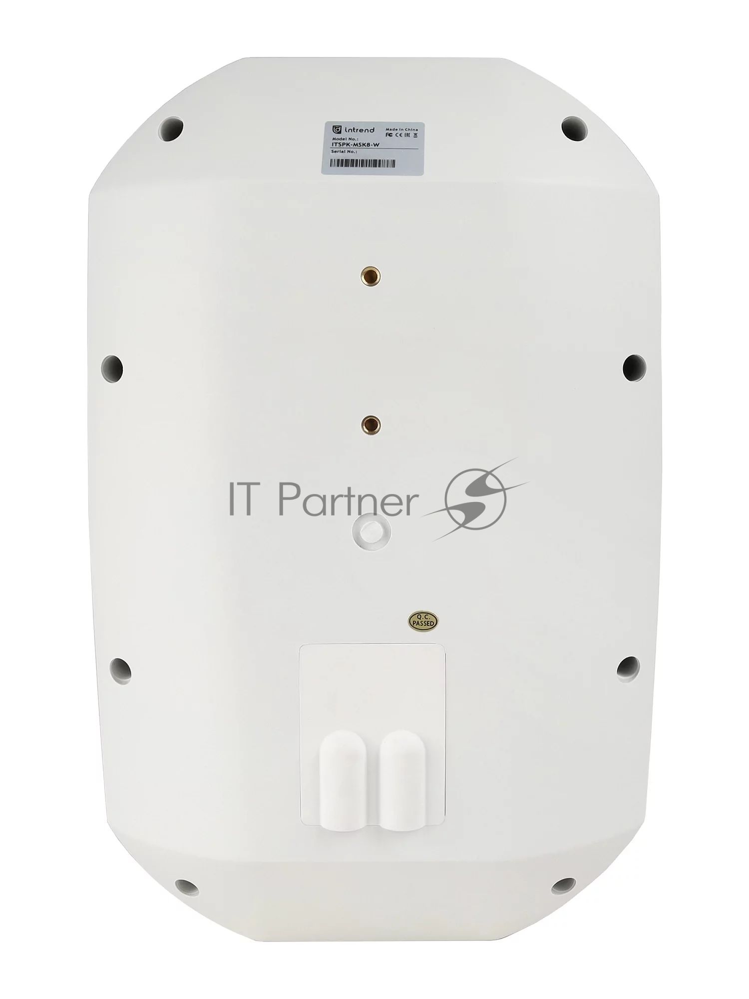 Акустическая система Intrend ITSPK-MSK8-W двухполосная, корпусная: 8"СЧ, 1.5"ВЧ, 12.5Вт/25Вт/50Вт/100Вт 100V/70V/8Ом, IP66. Корпус полипропилен, алюминиевый гриль. Цвет белый. Крепление в комплекте. (в упаковке 2шт, цена указана за 1шт)