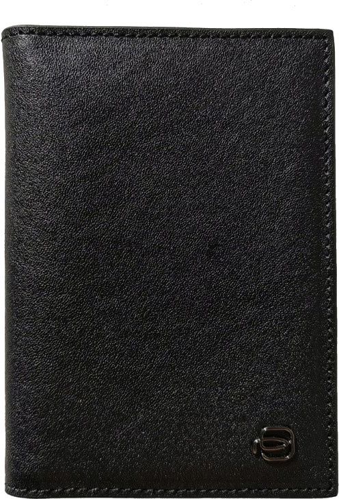 Обложка для документов Piquadro Black Square PP5256B3/N, черный, натур.кожа