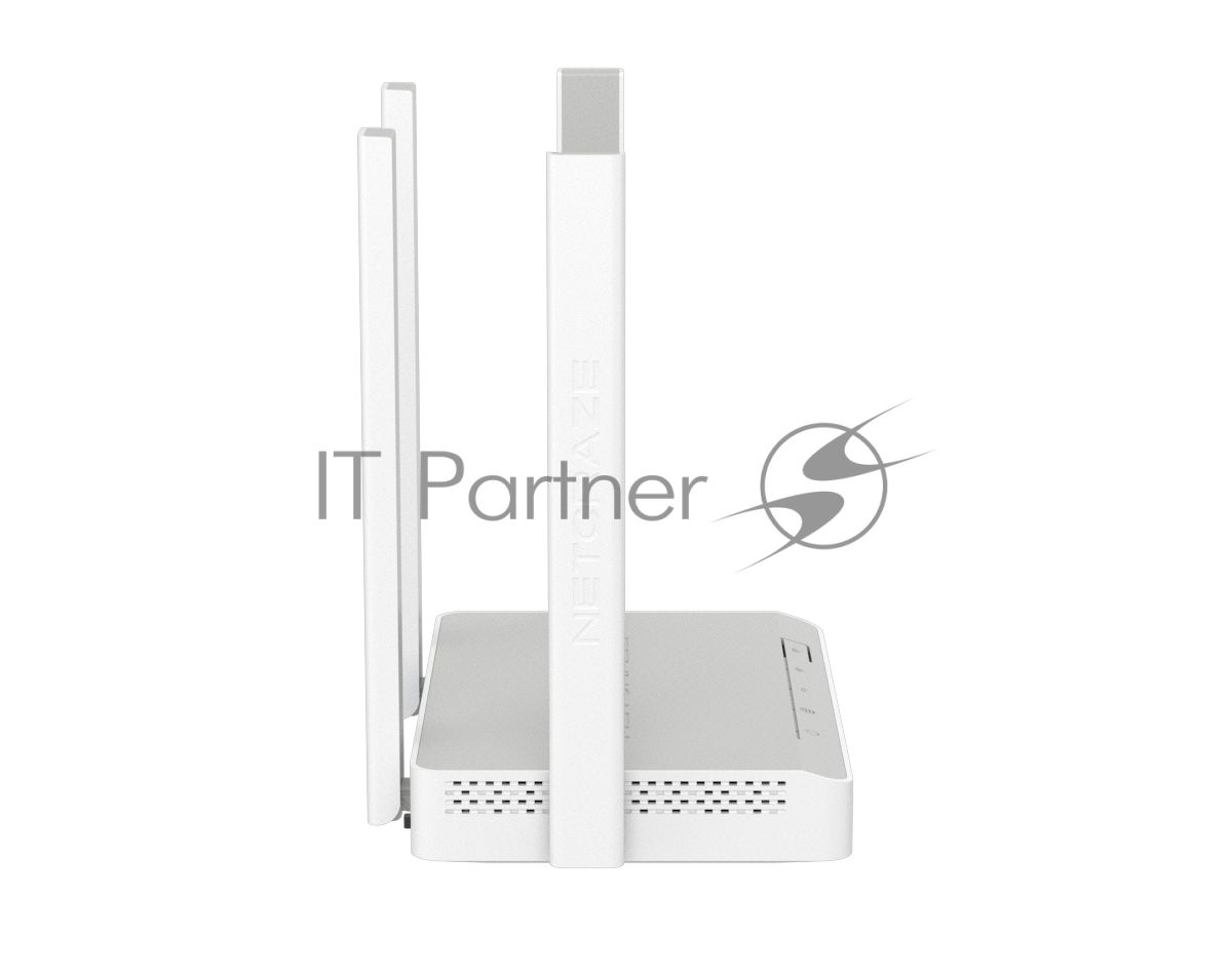 Гигабитный интернет-центр Netcraze Speedster (NC-3013) с Mesh Wi-Fi 5 AC1200, 4-портовым Smart-коммутатором и переключателем режима роутер/ретранслятор