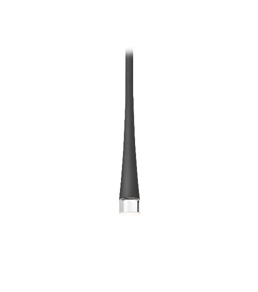 Светильник трековый светодиодный GV1637 BK черны IP20 6W 4200K 48V 38° D36*1500