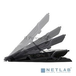 Теплоотводящая подставка Zalman ZM-NS2000 для ноутбуков 17“, размеры: 377 x 283 x 52 мм, интерфейс: USB2.0 x 3, USB Input x 1, вентилятор 200мм